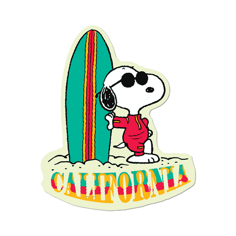 California Surfing Snoopy